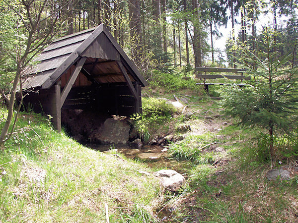 Lesní pramen (Waldquelle).