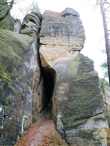 Öffnung des Felsentores.