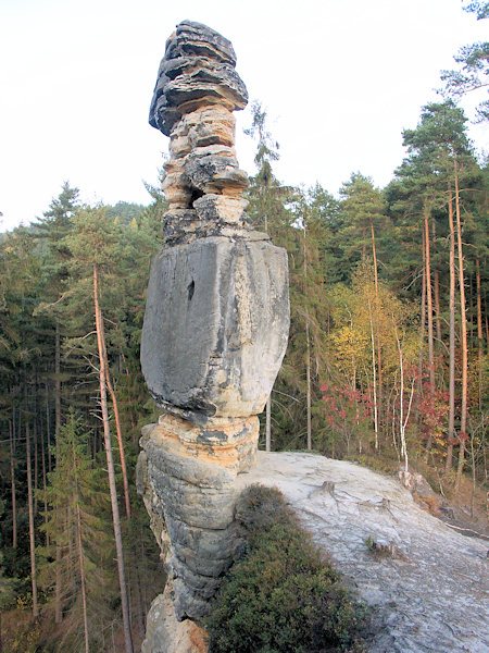 Panenská skála (Jungfernstein).