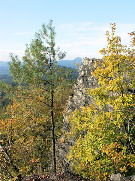 Felsvorsprung mit Aussicht nach Südwesten.