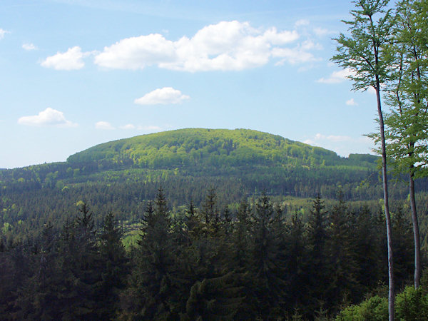 Blick auf den Velký Buk von Nordosten.