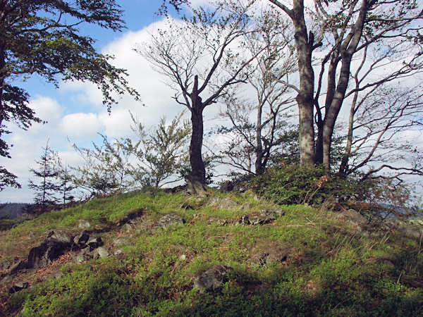 Der früher Andriesens Kope genannte Nordostgipfel des Berges.