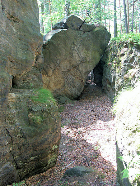 Die ehemalige Dutá ulička (Hohle Gasse).