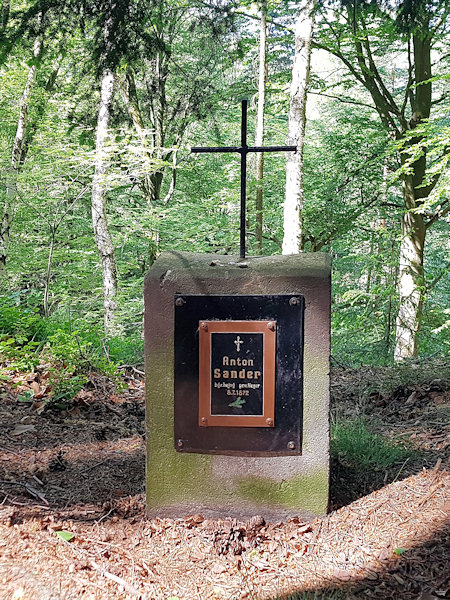 Das Sander Denkmal.