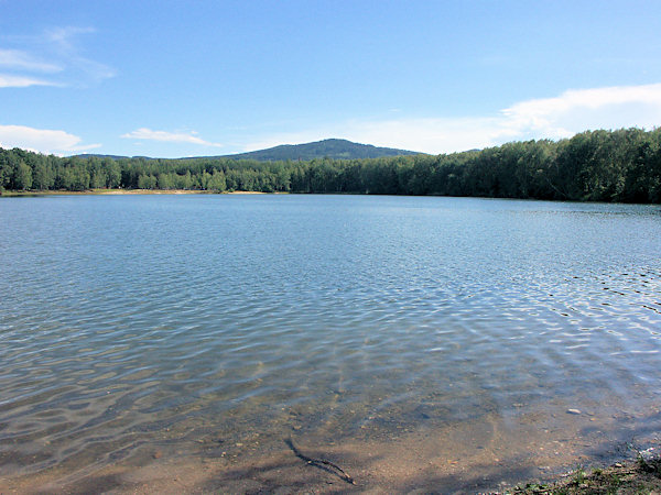 Blick auf Kristýna See von Norden.