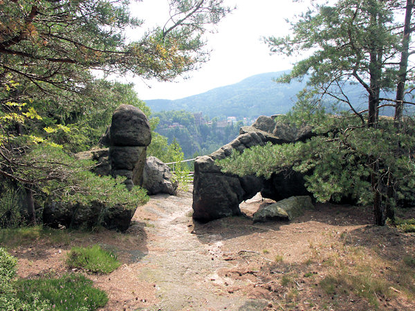 Vyhlídka Bašta (Bastei).