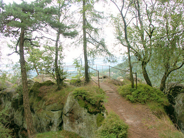 Aussicht am Götzenstein.