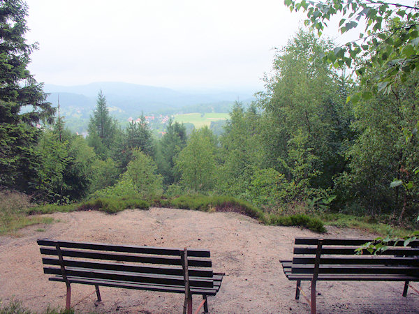 Blick von der Heinrich-Singwitz-Bank.