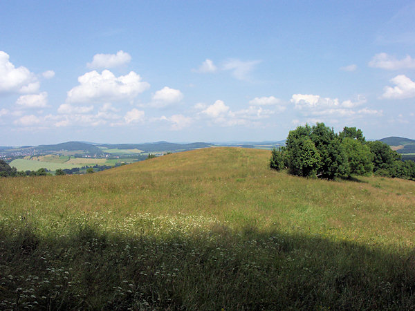 Blick vom Ottoberg über die Oberlausitz.